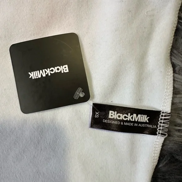 Black Milk Tartan Rainbow Wifey Crop Top XS NWT Toastie Fleece BMC Museum - Picture 7 of 9